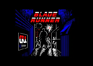 Blade Runner (UK) (1986) screen shot title